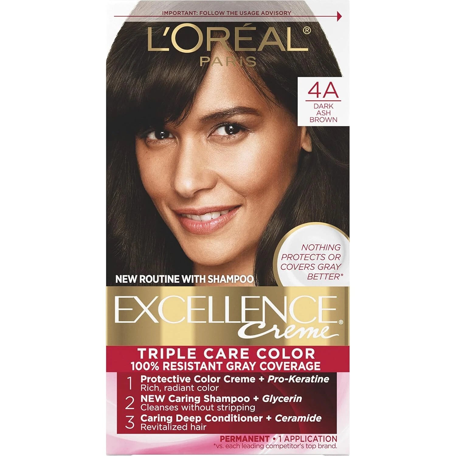 L'Oreal Paris Excellence Creme Permanent Hair Color (Pick Your Shade)