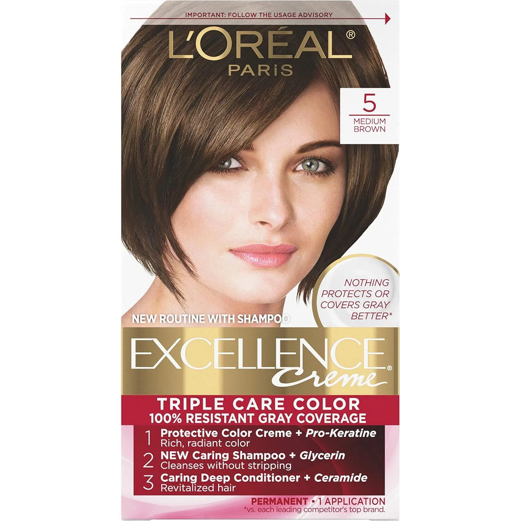 L'Oreal Paris Excellence Creme Permanent Hair Color (Pick Your Shade)
