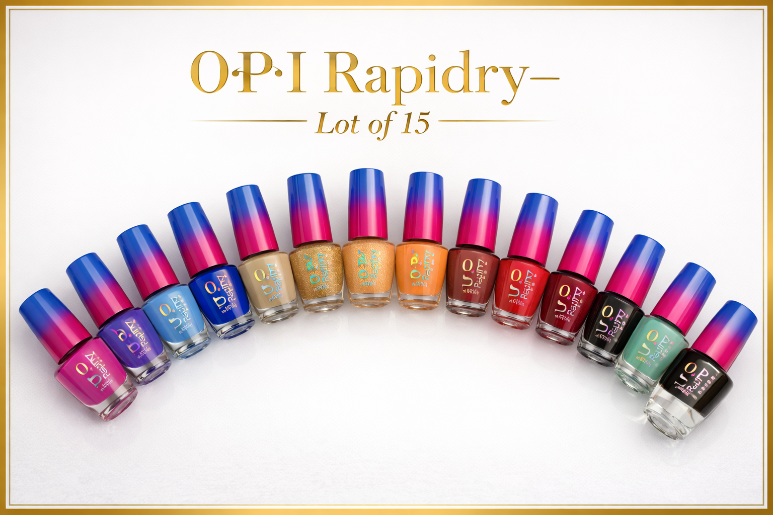 15-Pack OPI RapiDry 0.3 oz Nail Polish