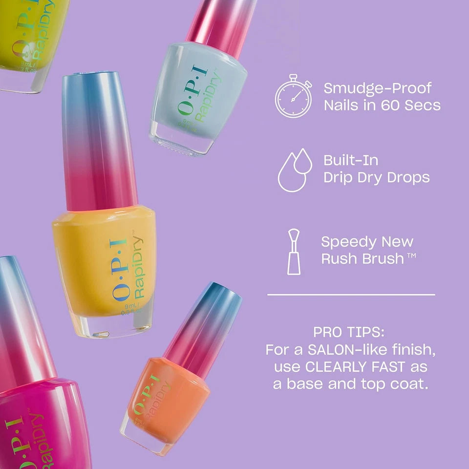 15-Pack OPI RapiDry 0.3 oz Nail Polish