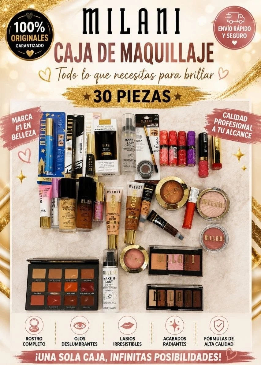 Wholesale Cosmetics Makeup Beauty Lot 30 Pieces Makeup Lot Milani